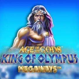 Age Of The Gods: King of Olympus Megaways by Origins, showcased at aquathon.pl – game logo