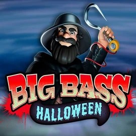 Big Bass Halloween logo by Pragmatic Play at Aquawin CasinoBig Bass Halloween