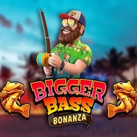 Bigger Bass Bonanza logo by Pragmatic Play at Aquawin Casino