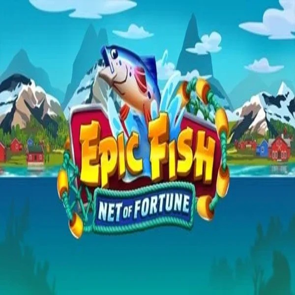 Epic Fish Net of Fortune slot logo by Quickspin at Aquawin CasinoEpic Fish Net of Fortune