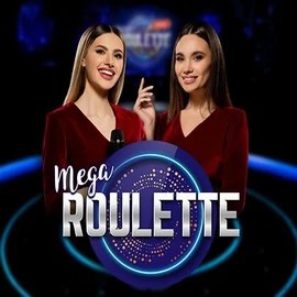 Mega Roulette logo – Live Casino by Pragmatic Play at Aquawin Casino