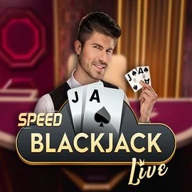 Speed Blackjack logo by Pragmatic Play Aquawin Casino