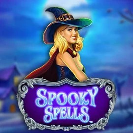 Spooky Spells logo by Novomatic Aquawin Casino