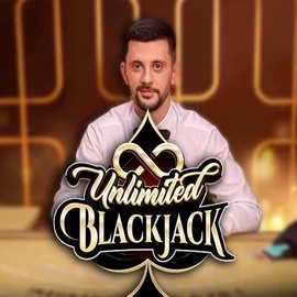 Unlimited Blackjack casino game by Ezugi – featured logo at Aquawin Casino